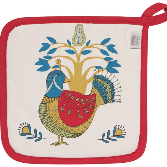 Now Designs Twelve Days of Christmas Potholder 2Pc - Picture 2 of 2